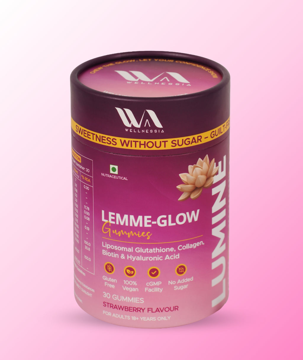 Best Gummies for Hair Growth and Skin Glow | Wellnessia Lemme Glow wellnessia-lifesciences Best Gummies for Hair Growth and Skin Glow | Wellnessia Lemme Glow wellnessia-lifesciences