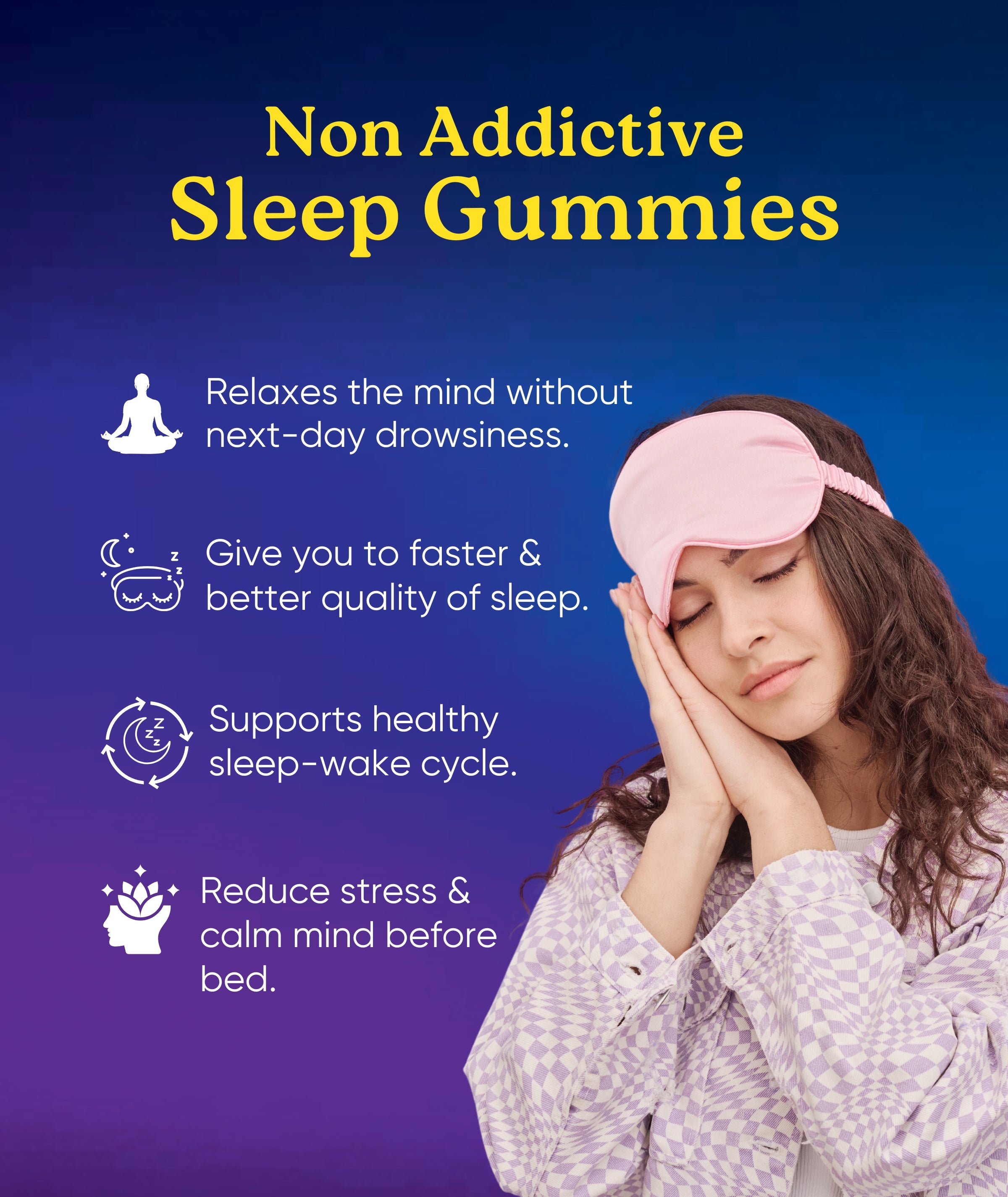 Non-Habit Forming Sleep Gummies for Better Sleep – wellnessia